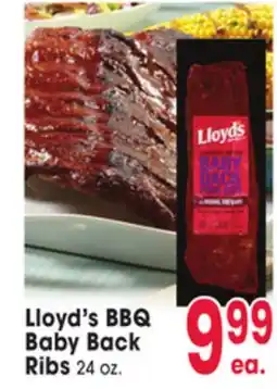 Jewel-Osco Lloyd's BBQ Baby Back Ribs offer