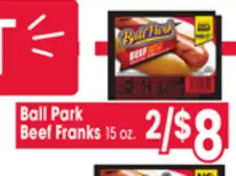 Jewel-Osco Ball Park Beef Franks offer