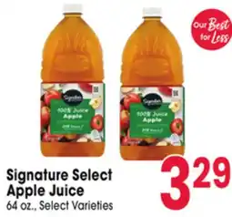 Jewel-Osco Signature Select Apple Juice offer