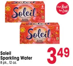 Jewel-Osco Soleil Sparkling Water offer