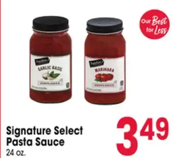 Jewel-Osco Signature Select Pasta Sauce offer