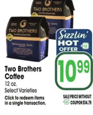 Jewel-Osco Two Brothers Coffee offer