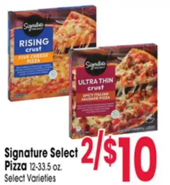 Jewel-Osco Signature Select Pizza offer