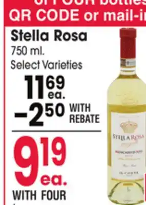 Jewel-Osco Stella Rosa offer