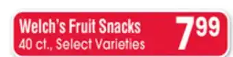 Jewel-Osco Welch's Fruit Snacks offer