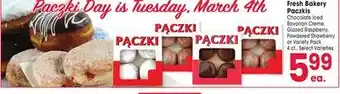 Jewel-Osco Fresh Bakery Paczkis offer