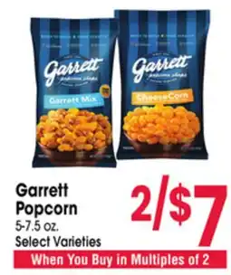 Jewel-Osco Garrett Popcorn offer