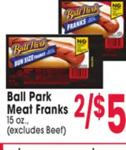 Jewel-Osco Ball Park Meat Franks offer