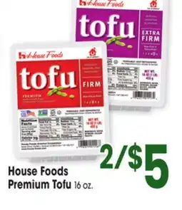 Jewel-Osco House Foods Premium Tofu offer