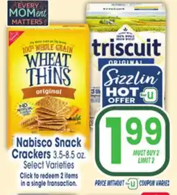 Jewel-Osco Nabisco Snack Crackers offer