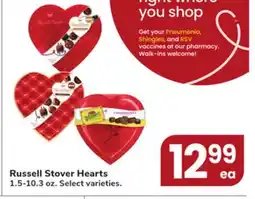 Jewel-Osco Russell Stover Hearts offer