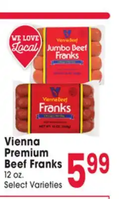 Jewel-Osco Vienna Premium Beef Franks offer