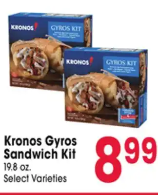 Jewel-Osco Kronos Gyros Sandwich Kit offer