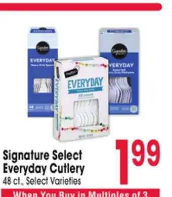 Jewel-Osco Signature Select Everyday Cutlery offer