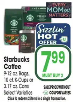 Jewel-Osco Starbucks Coffee offer