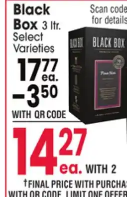 Jewel-Osco Black Box offer