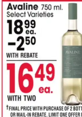 Jewel-Osco Avaline offer