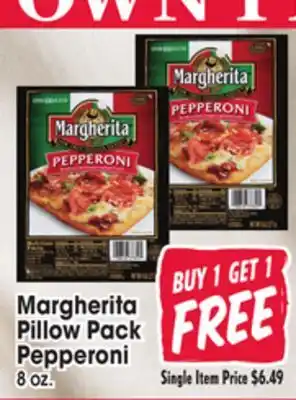 Jewel-Osco Margherita Pillow Pack Pepperoni offer