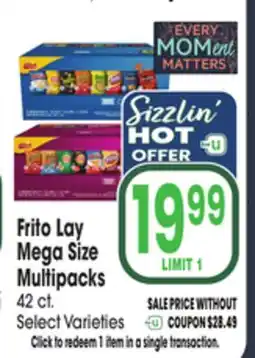 Jewel-Osco Frito Lay Mega Size Multipacks offer