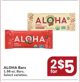 Jewel-Osco ALOHA Bars offer