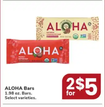 Jewel-Osco ALOHA Bars offer