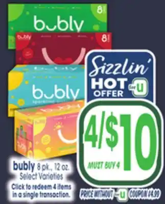 Jewel-Osco bubly offer