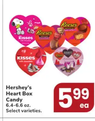 Jewel-Osco Hershey's Heart Box Candy offer