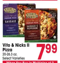 Jewel-Osco Vito & Nicks II Pizza offer