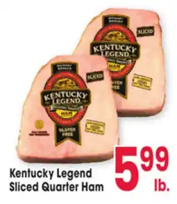 Jewel-Osco Kentucky Legend Sliced Quarter Ham offer