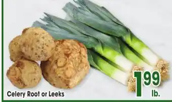 Jewel-Osco Celery Root or Leeks offer