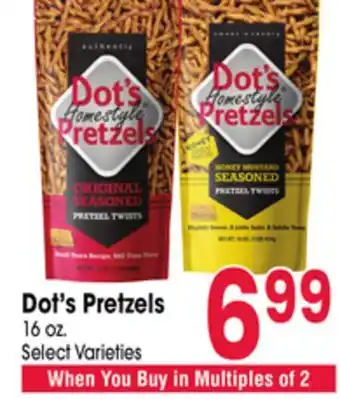 Jewel-Osco Dot's Pretzels offer