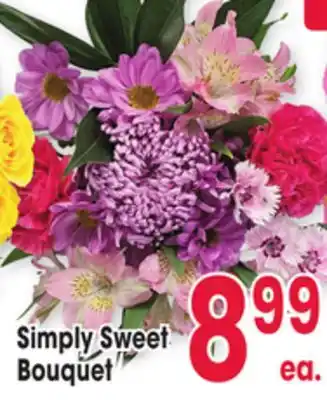 Jewel-Osco Simply Sweet Bouquet offer