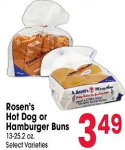 Jewel-Osco Rosen's Hot Dog or Hamburger Buns offer