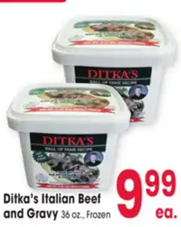 Jewel-Osco Ditka's Italian Beef and Gravy offer