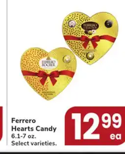 Jewel-Osco Ferrero Hearts Candy offer