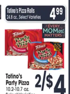 Jewel-Osco Totino's Party Pizza offer