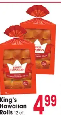 Jewel-Osco King's Hawaiian Rolls offer