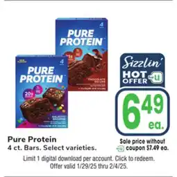 Jewel-Osco Pure Protein offer