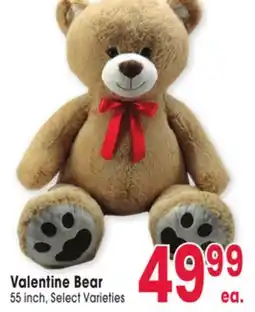 Jewel-Osco Valentine Bear offer