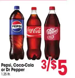 Jewel-Osco Pepsi, Coca-Cola or Dr Pepper offer