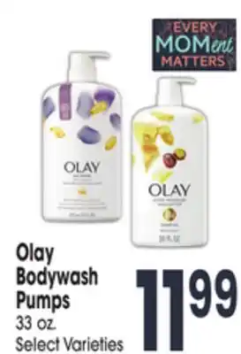 Jewel-Osco Olay Bodywash Pumps offer