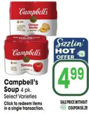 Jewel-Osco Campbell's Soup offer