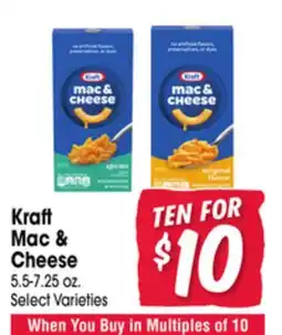 Jewel-Osco Kraft Mac & Cheese offer