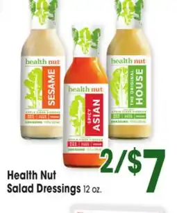 Jewel-Osco Health Nut Salad Dressings offer