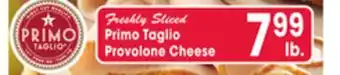 Jewel-Osco Primo Taglio Provolone Cheese offer