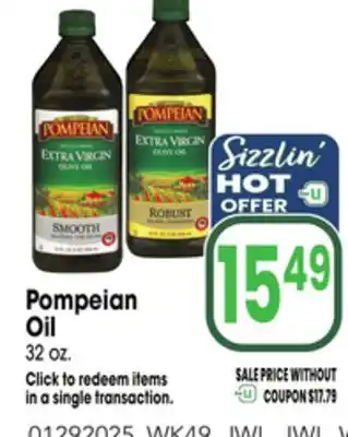 Jewel-Osco Pompeian Oil offer