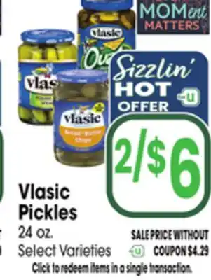 Jewel-Osco Vlasic Pickles offer