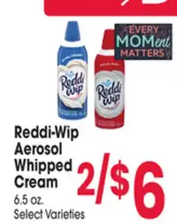 Jewel-Osco Reddi-Wip Aerosol Whipped Cream offer