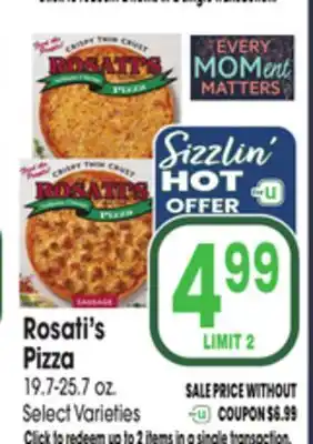 Jewel-Osco Rosati's Pizza offer