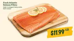 Sprouts Farmers Market Fresh Atlantic Salmon Fillets offer